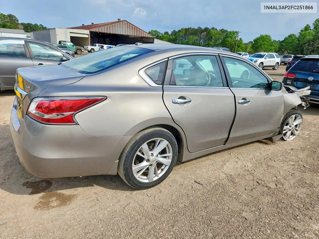 1N4AL3AP2FC251866 2015 Niss Altima 2.5 Sv