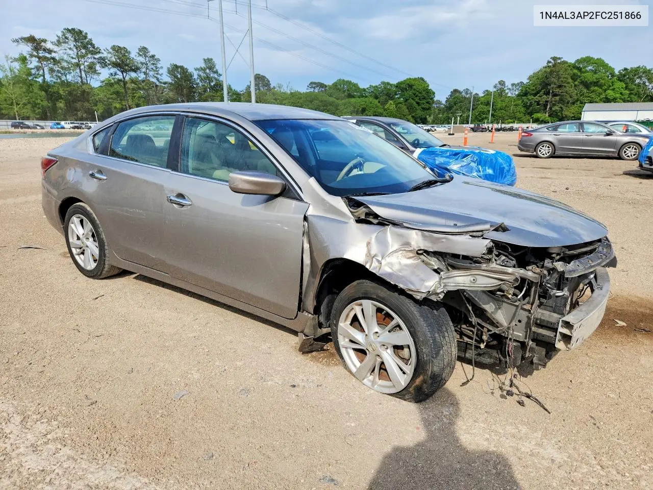 1N4AL3AP2FC251866 2015 Niss Altima 2.5 Sv