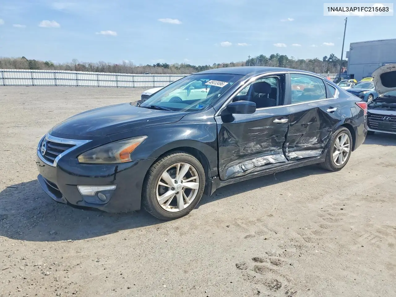 1N4AL3AP1FC215683 2015 Nissan Altima 2.5 Sv