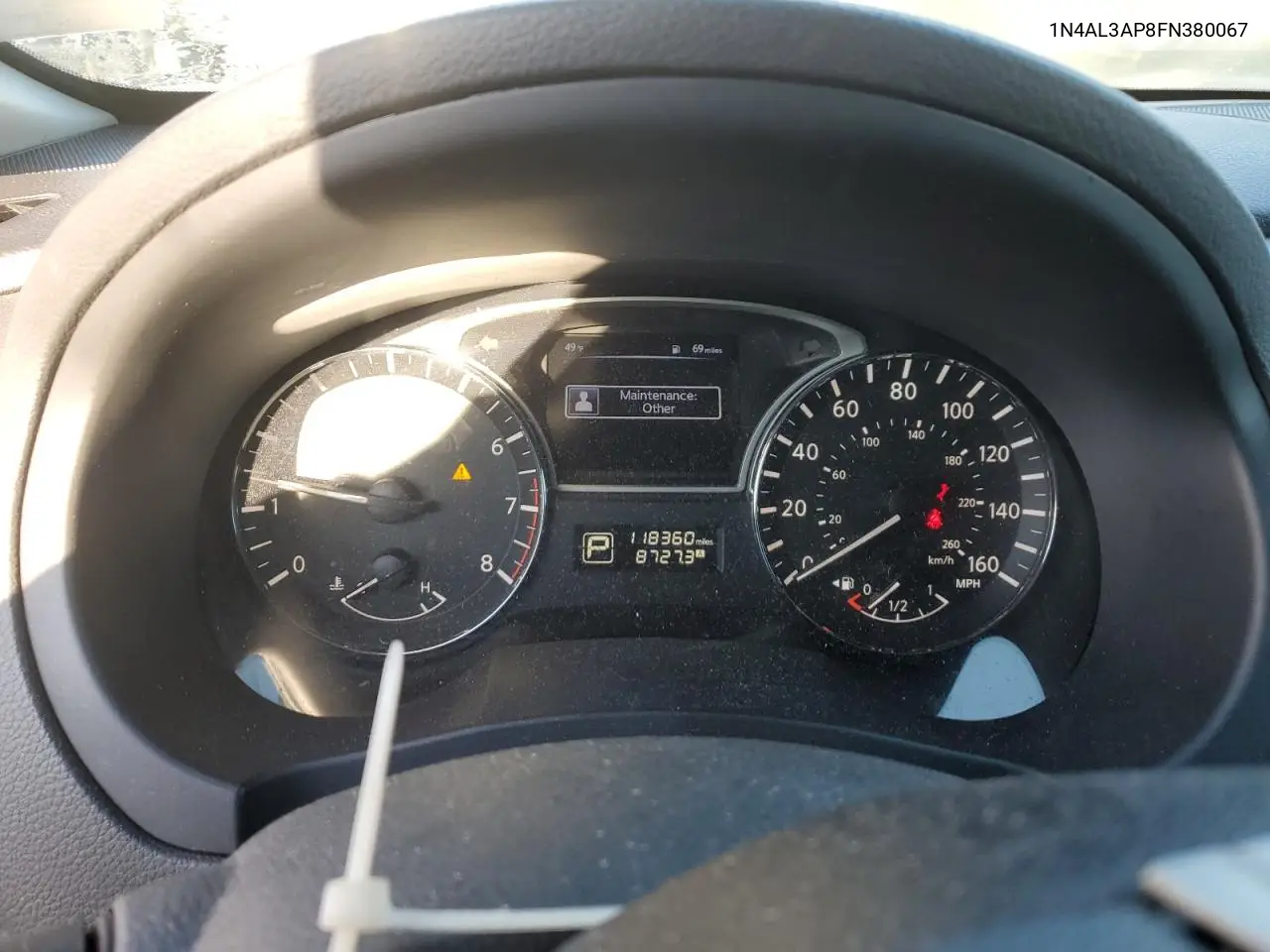 1N4AL3AP8FN380067 2015 Nissan Altima 2.5