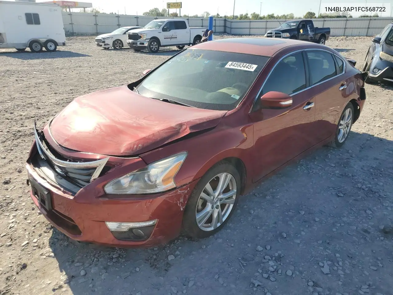 1N4BL3AP1FC568722 2015 Nissan Altima 3.5S