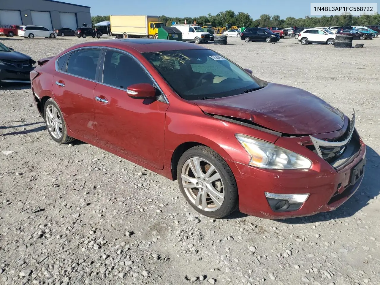 1N4BL3AP1FC568722 2015 Nissan Altima 3.5S
