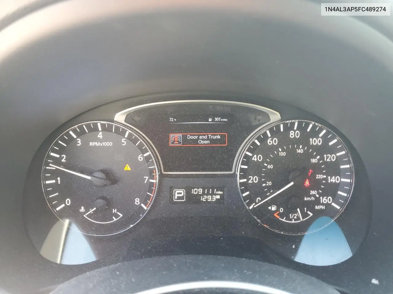 1N4AL3AP5FC489274 2015 Nissan Altima 2.5