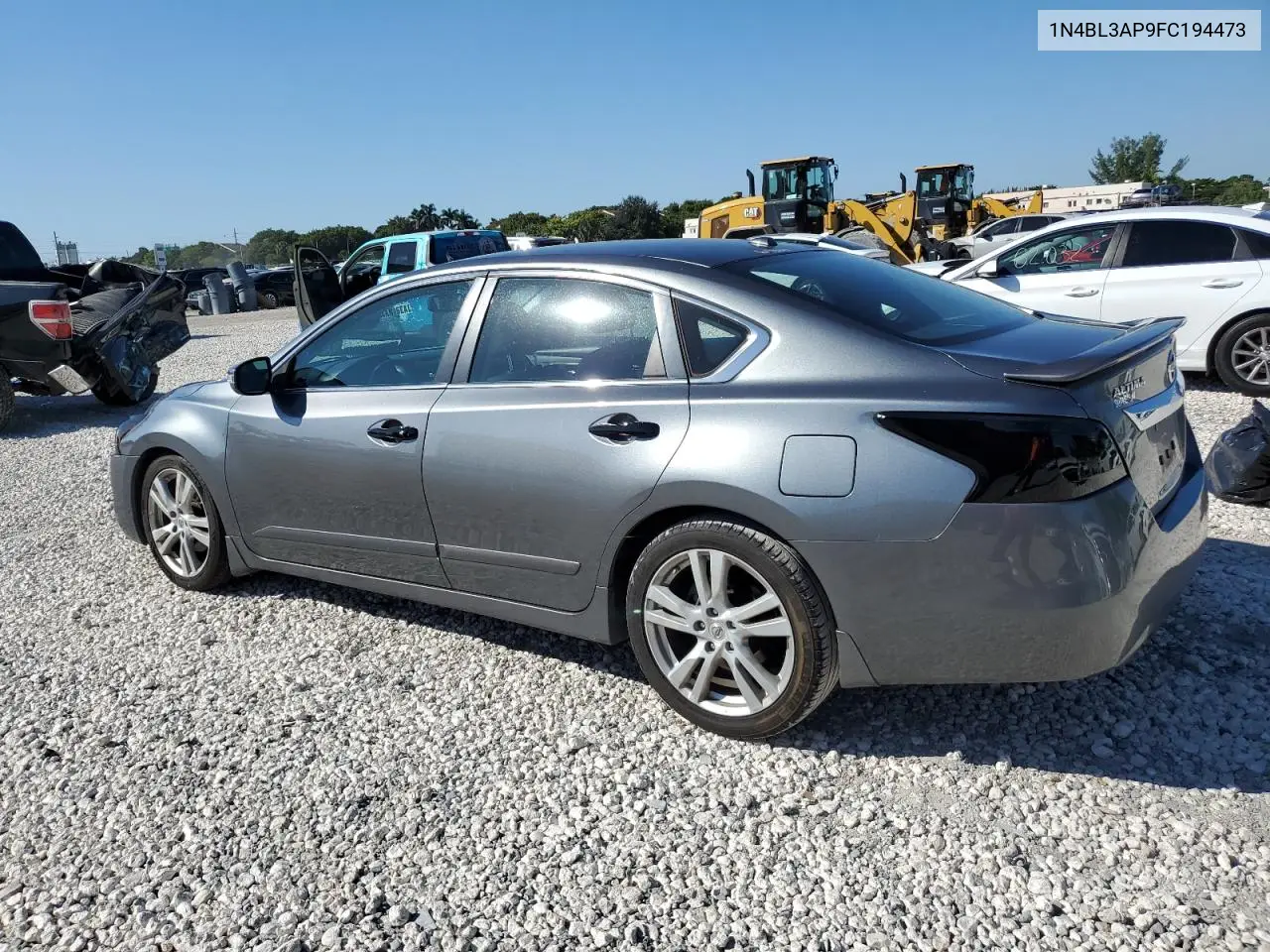 1N4BL3AP9FC194473 2015 Nissan Altima 3.5S
