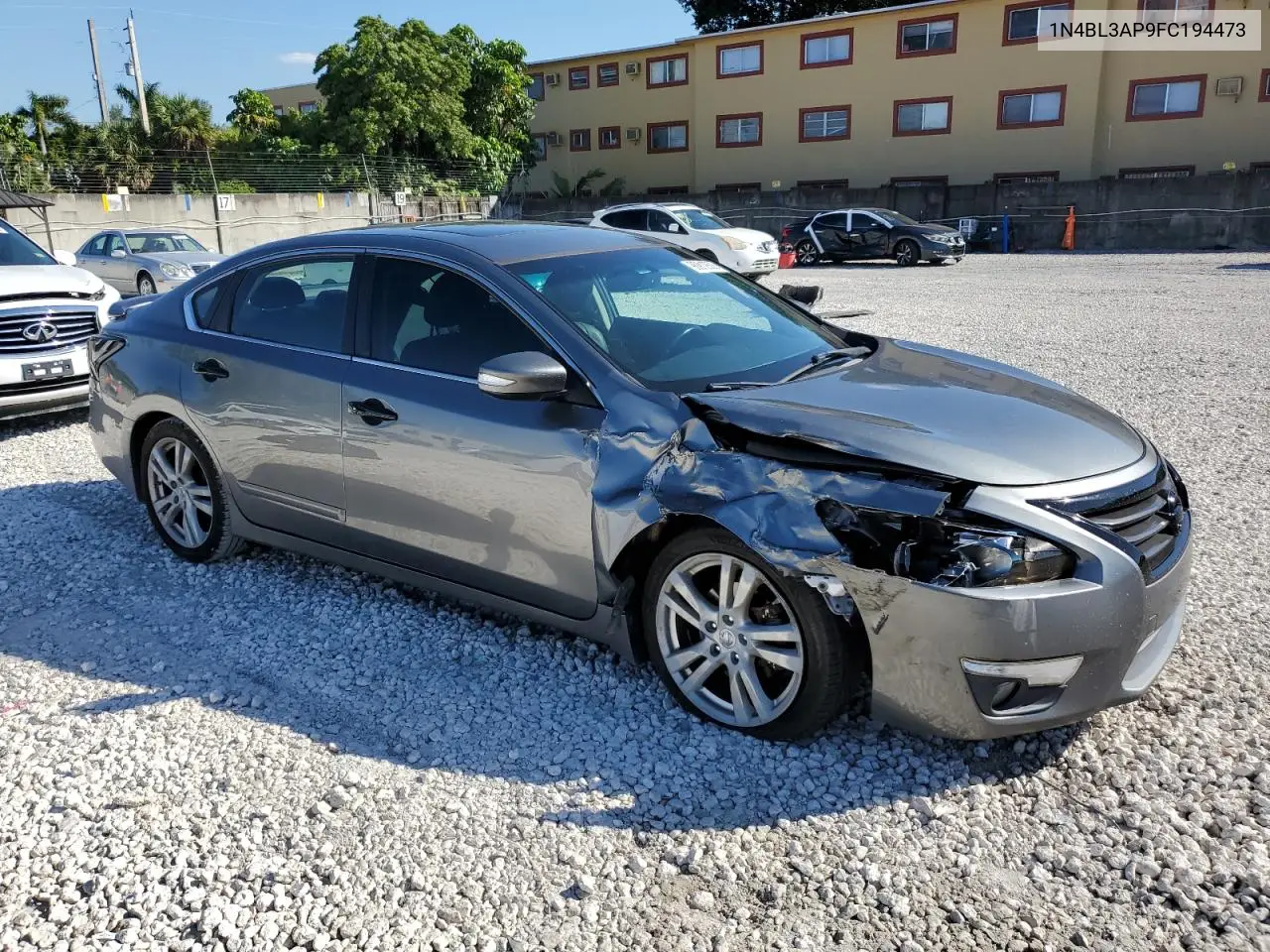 1N4BL3AP9FC194473 2015 Nissan Altima 3.5S