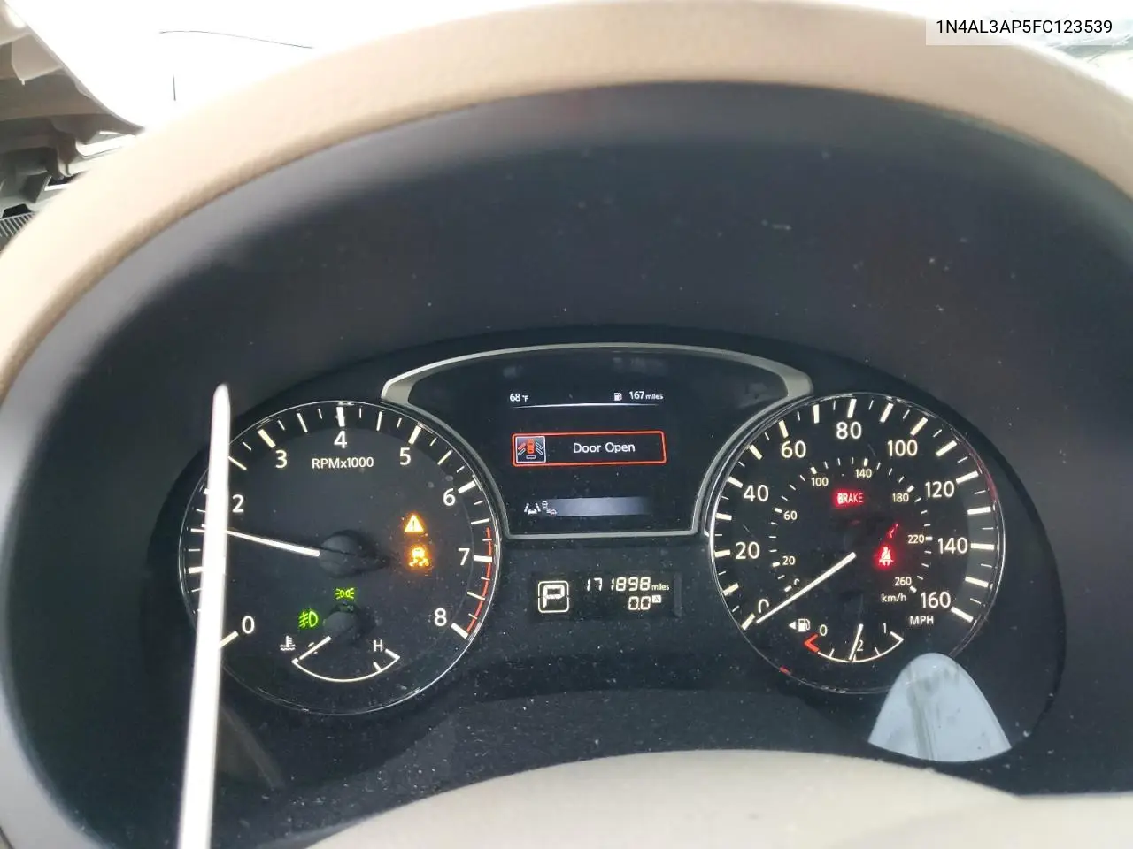 1N4AL3AP5FC123539 2015 Nissan Altima 2.5