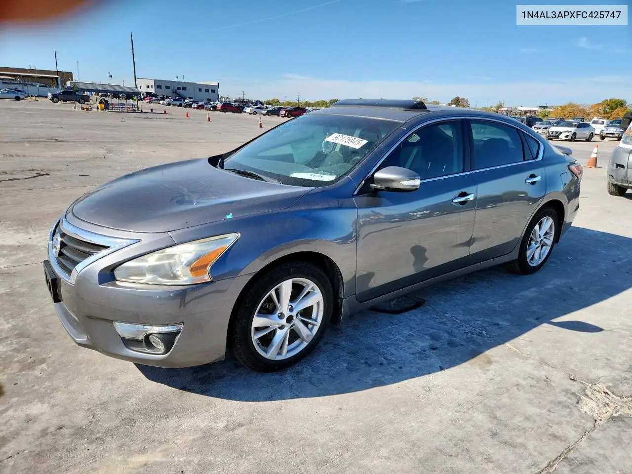 1N4AL3APXFC425747 2015 Nissan Altima 2.5