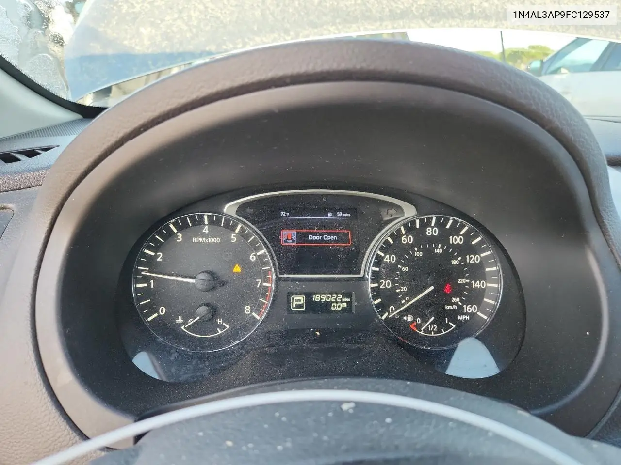 1N4AL3AP9FC129537 2015 Nissan Altima 2.5