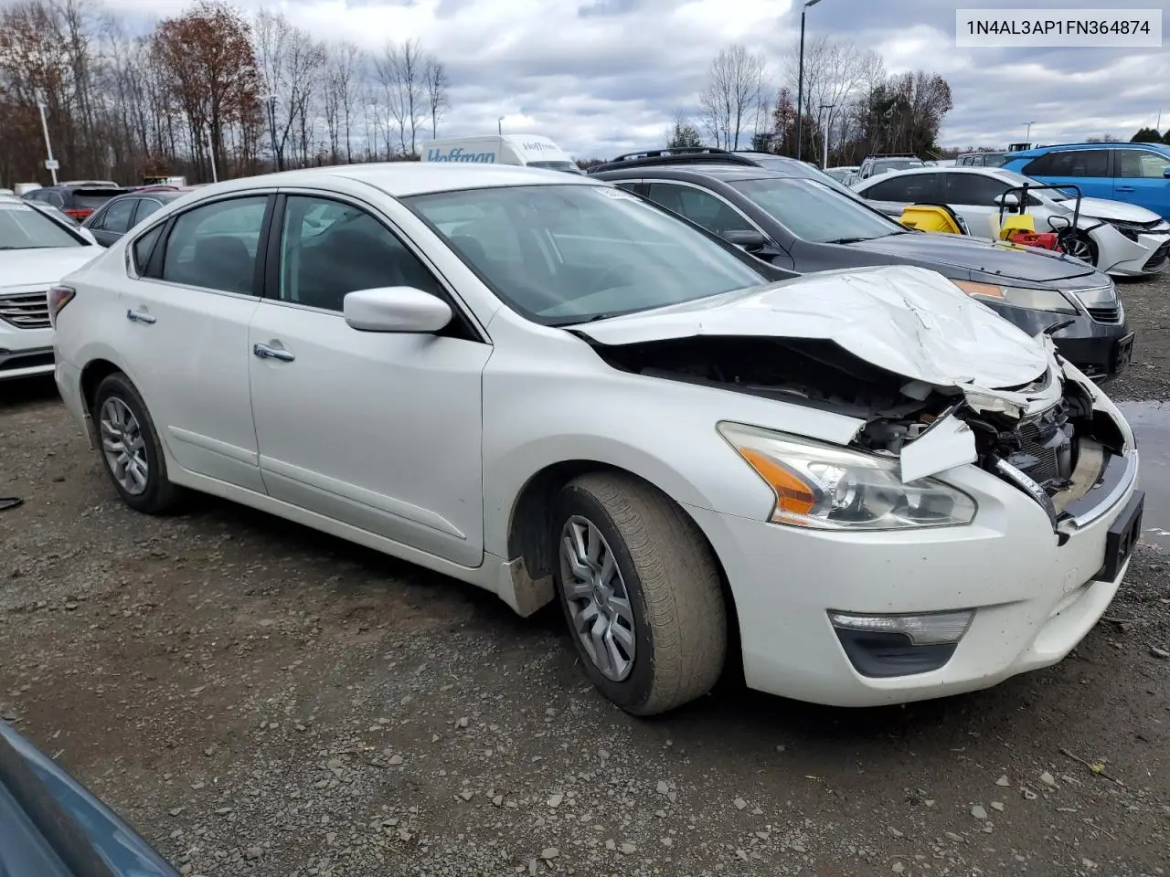 1N4AL3AP1FN364874 2015 Nissan Altima 2.5