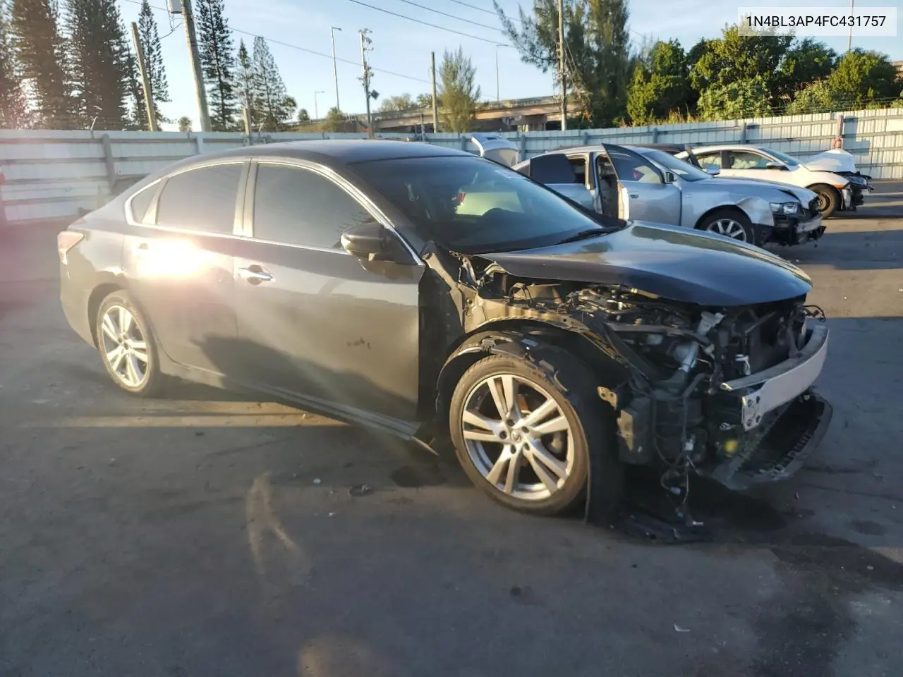 1N4BL3AP4FC431757 2015 Nissan Altima 3.5S