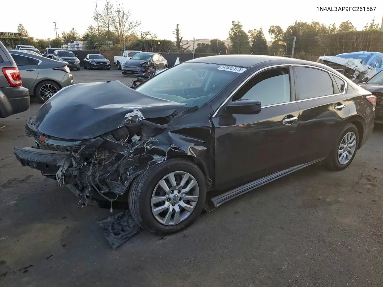 1N4AL3AP9FC261567 2015 Nissan Altima 2.5