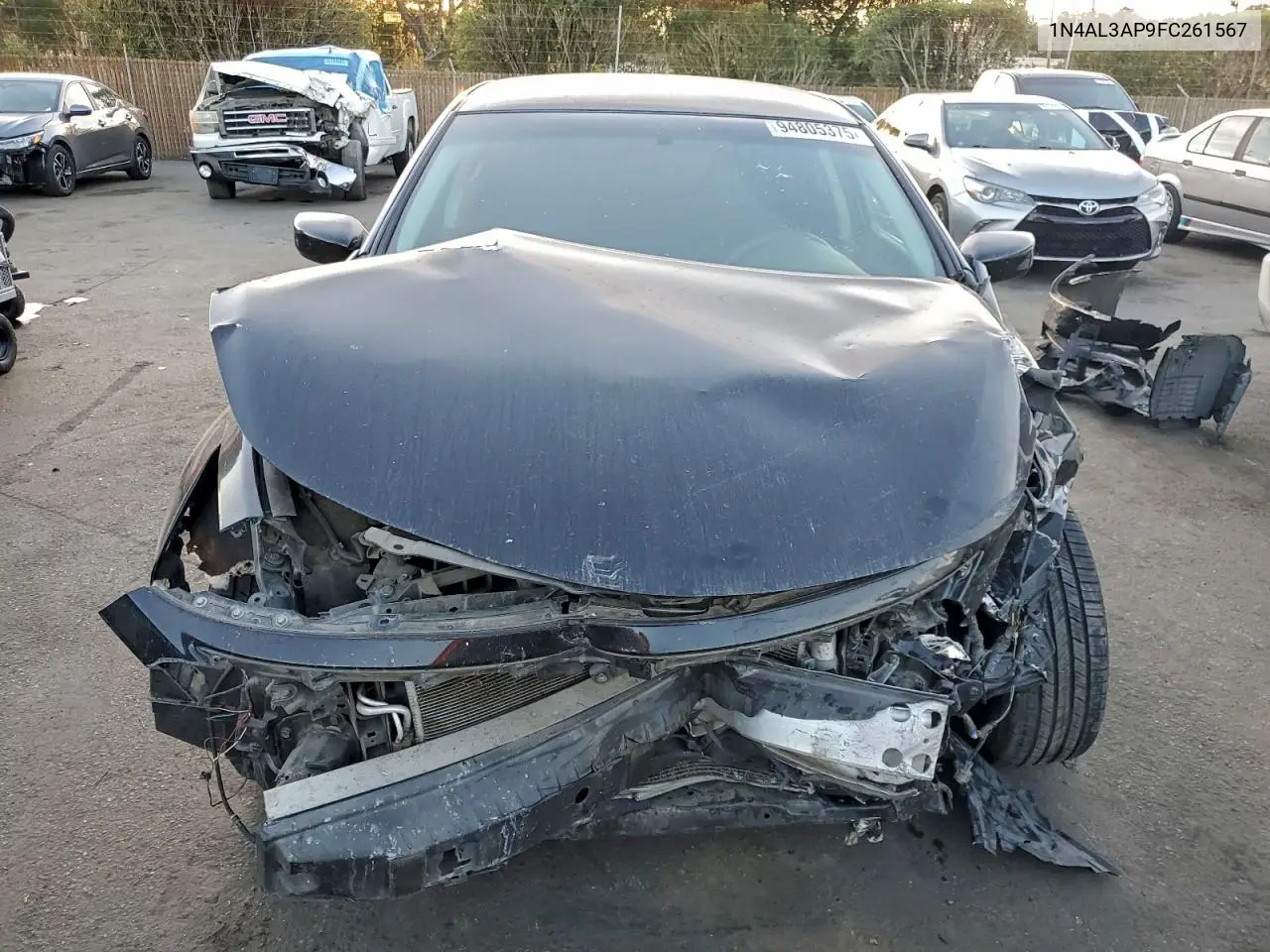 1N4AL3AP9FC261567 2015 Nissan Altima 2.5