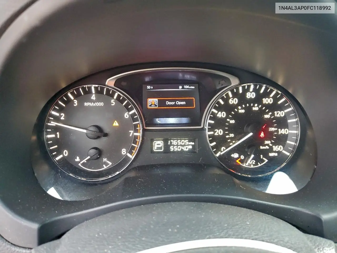1N4AL3AP0FC118992 2015 Nissan Altima 2.5