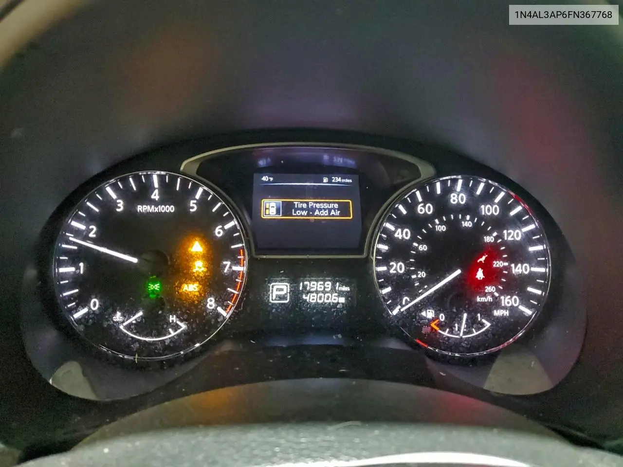 1N4AL3AP6FN367768 2015 Nissan Altima 2.5
