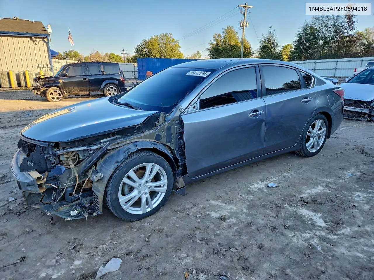 1N4BL3AP2FC594018 2015 Nissan Altima 3.5S