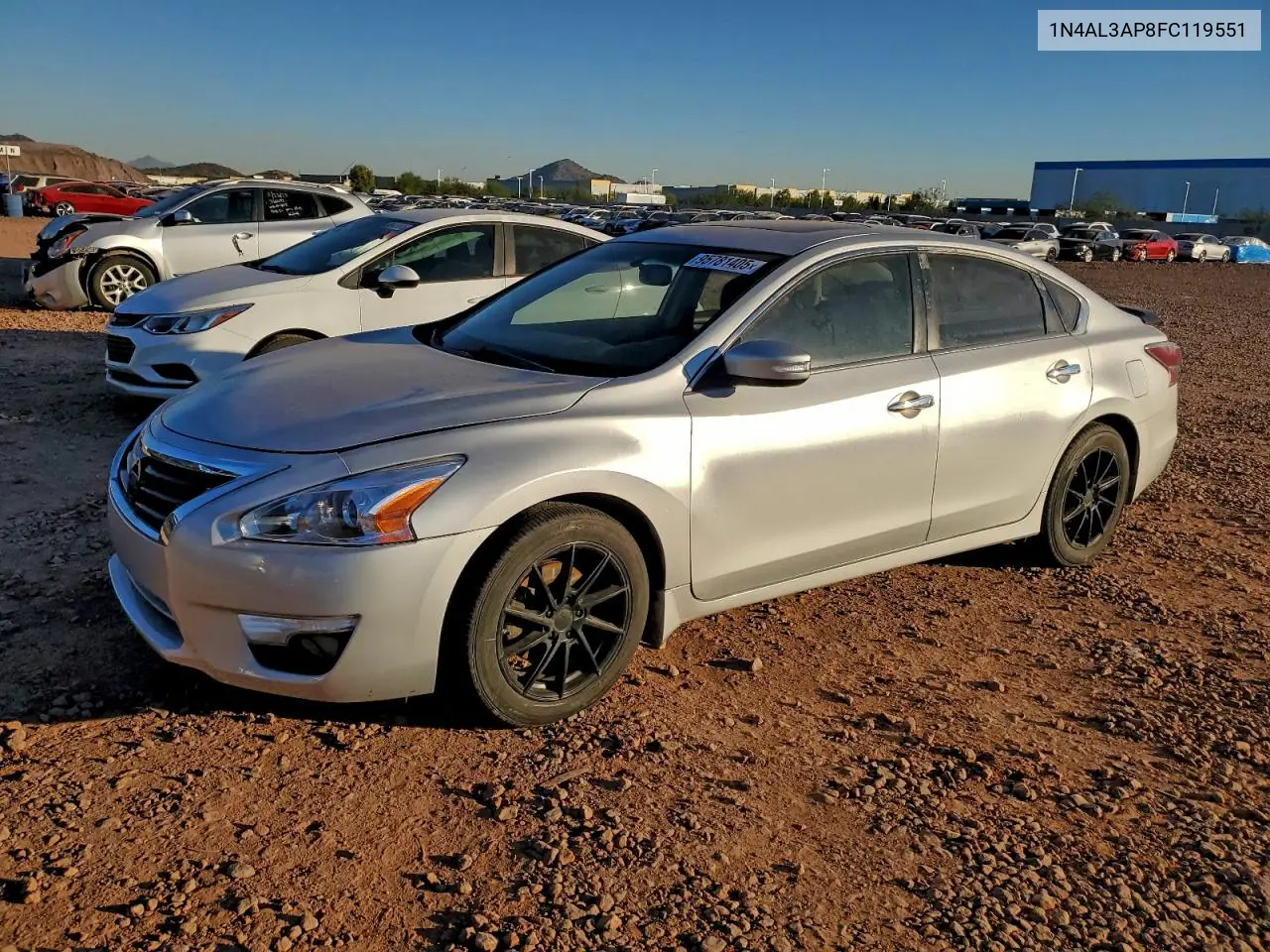1N4AL3AP8FC119551 2015 Nissan Altima 2.5