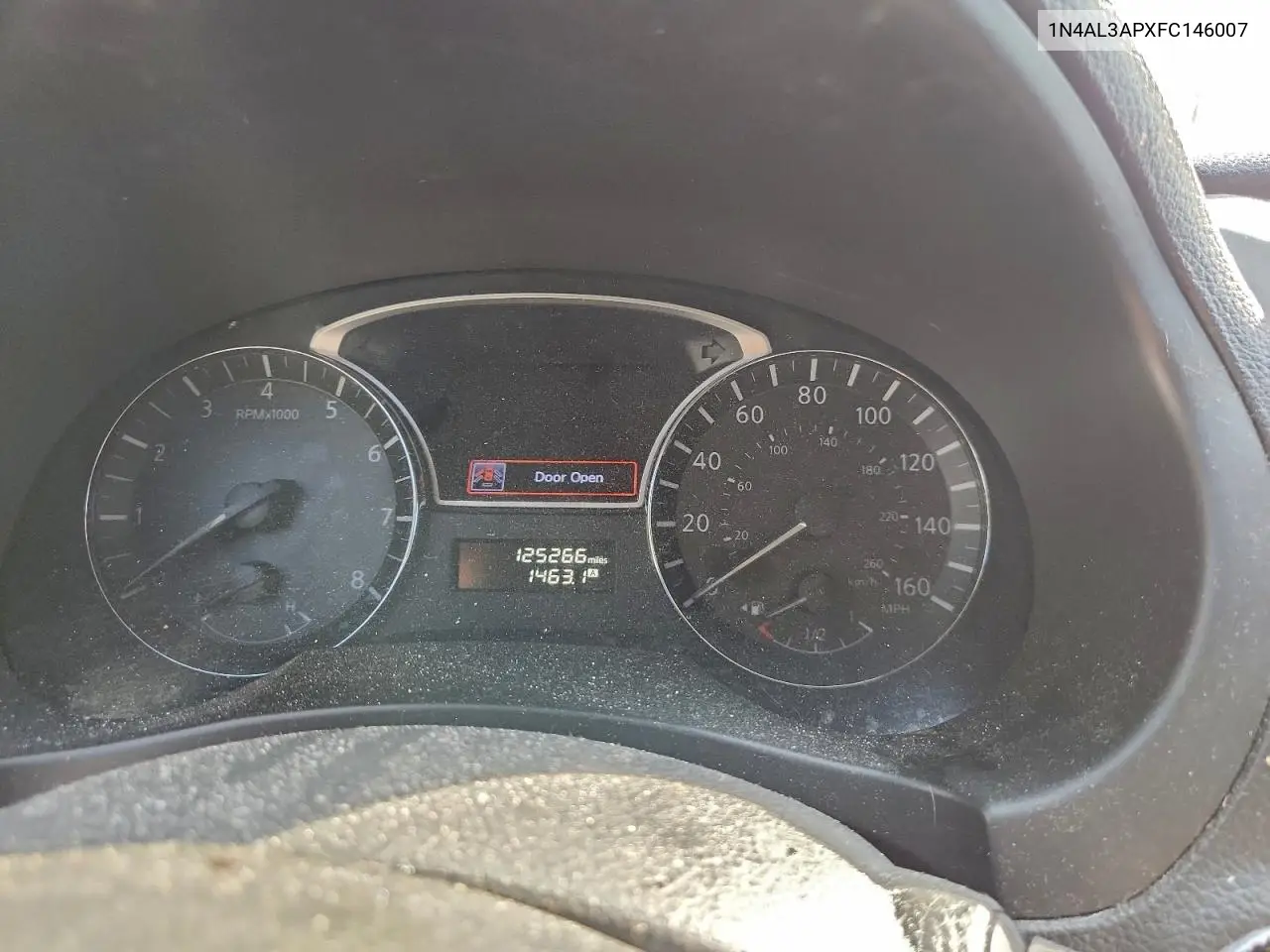 1N4AL3APXFC146007 2015 Nissan Altima 2.5