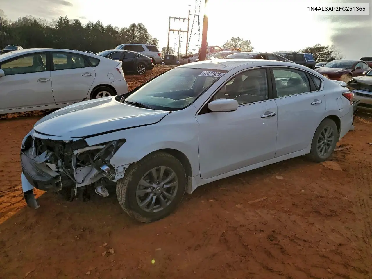 1N4AL3AP2FC251365 2015 Nissan Altima 2.5