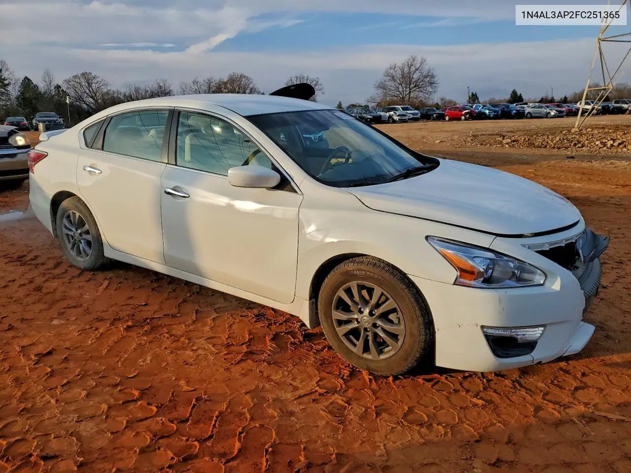 1N4AL3AP2FC251365 2015 Nissan Altima 2.5