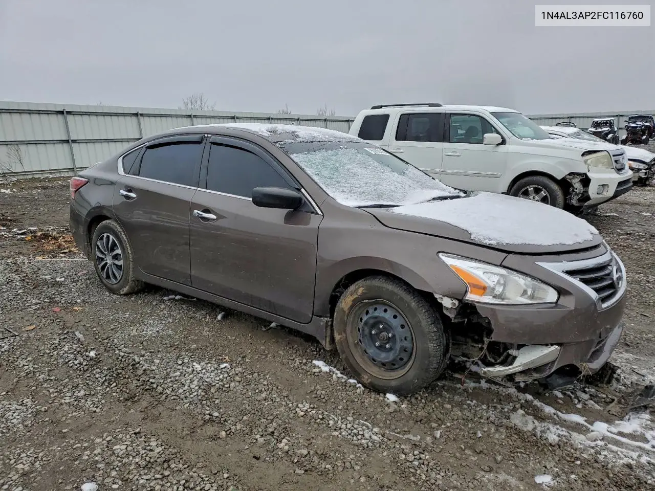 1N4AL3AP2FC116760 2015 Nissan Altima 2.5