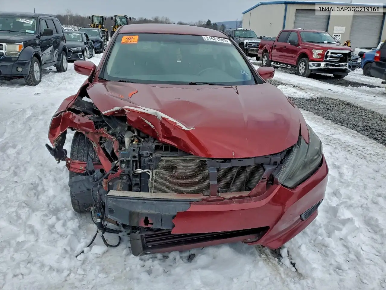 1N4AL3AP3GC219168 2016 Nissan Altima 2.5