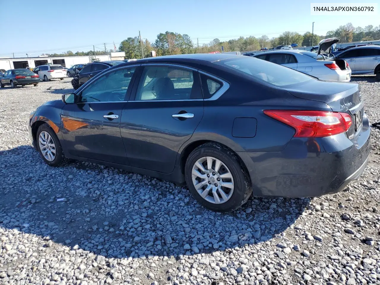 1N4AL3APXGN360792 2016 Nissan Altima 2.5