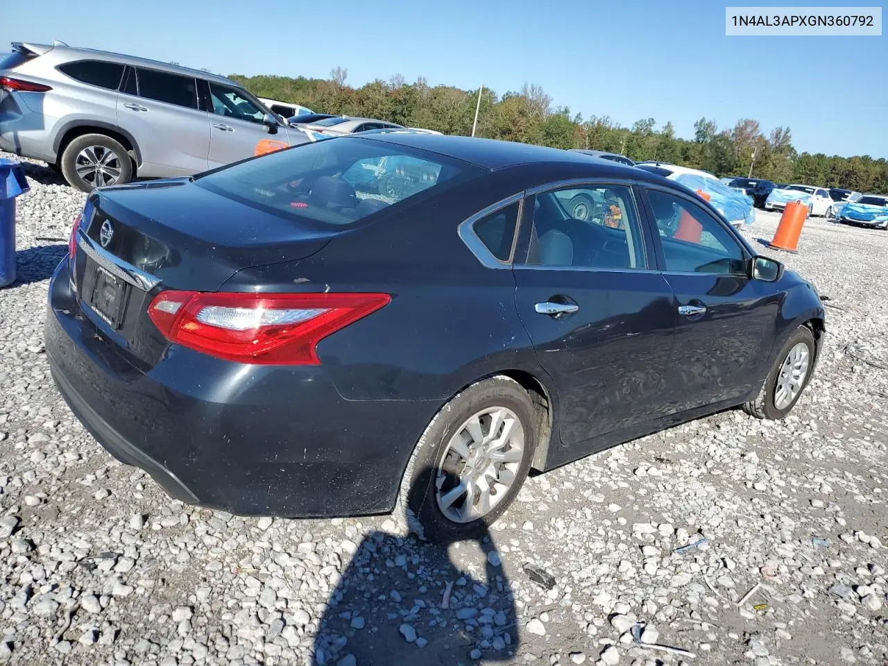 1N4AL3APXGN360792 2016 Nissan Altima 2.5