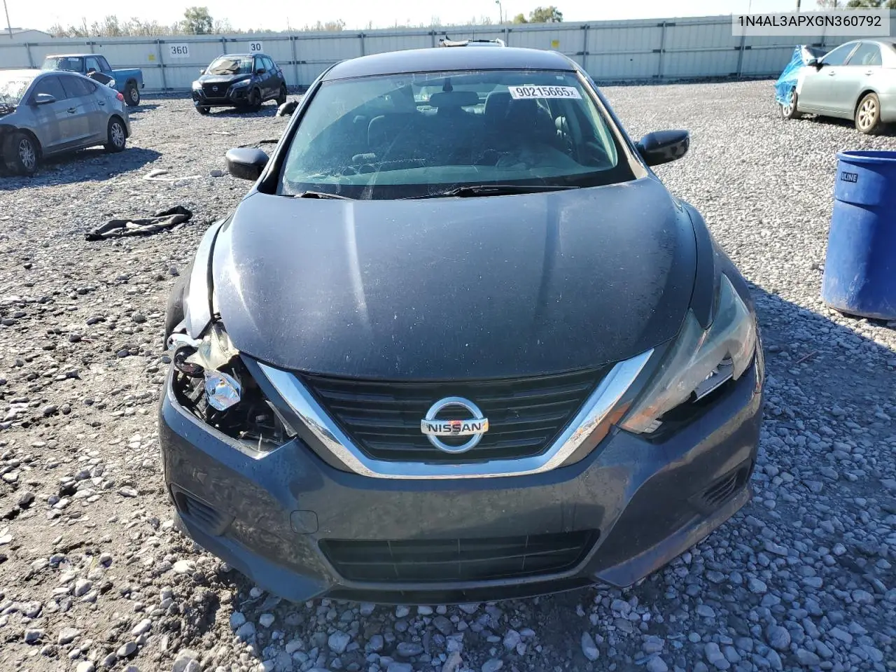 1N4AL3APXGN360792 2016 Nissan Altima 2.5
