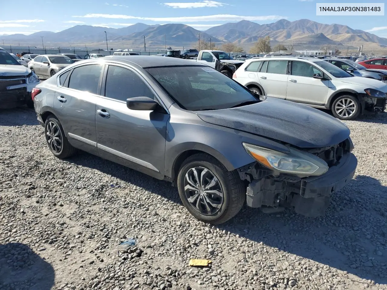 1N4AL3AP3GN381483 2016 Nissan Altima 2.5