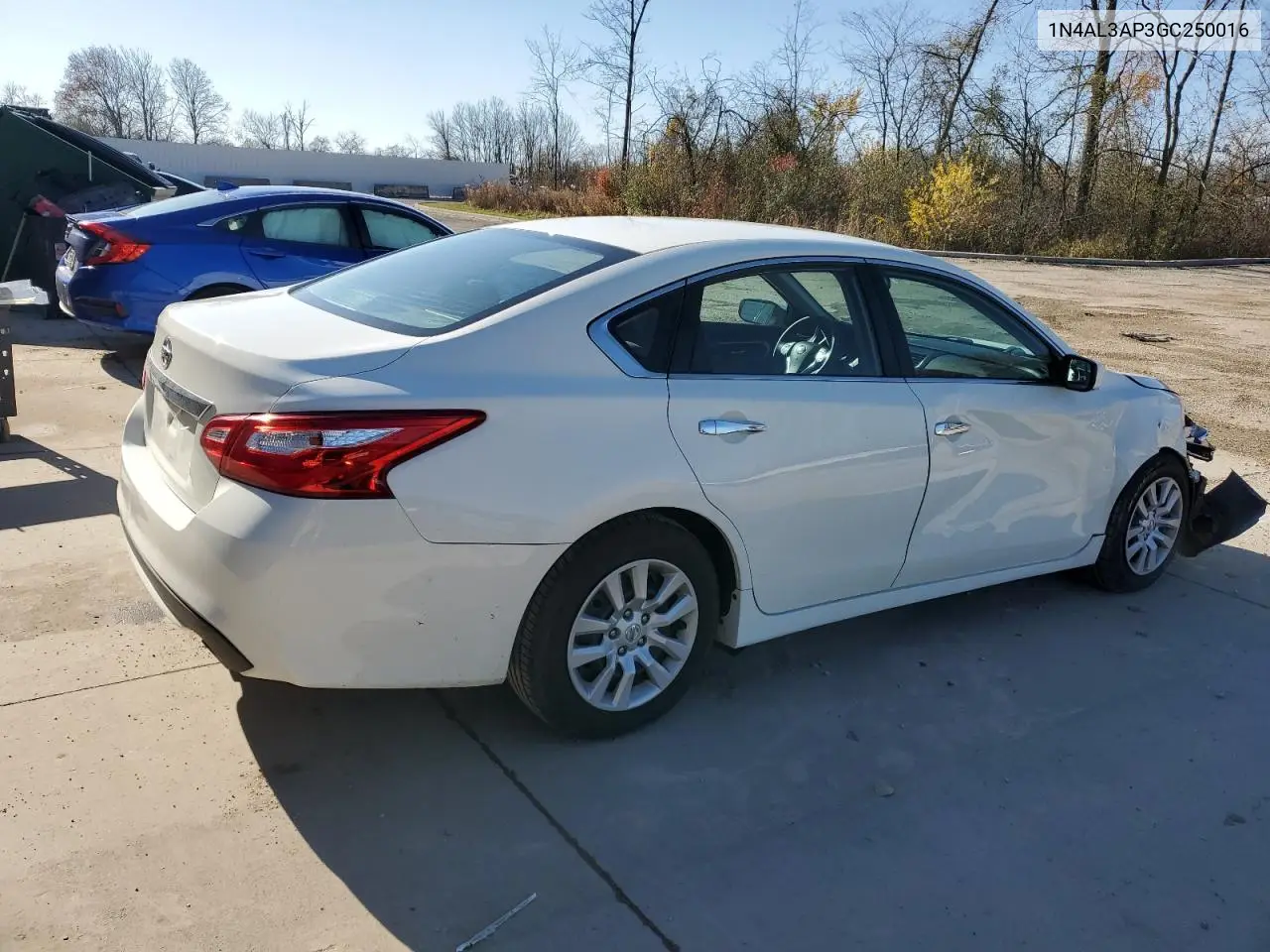 1N4AL3AP3GC250016 2016 Nissan Altima 2.5