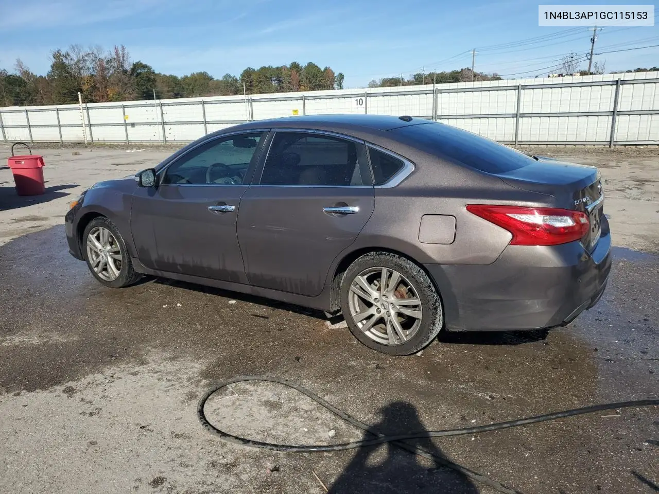 1N4BL3AP1GC115153 2016 Nissan Altima 3.5Sl