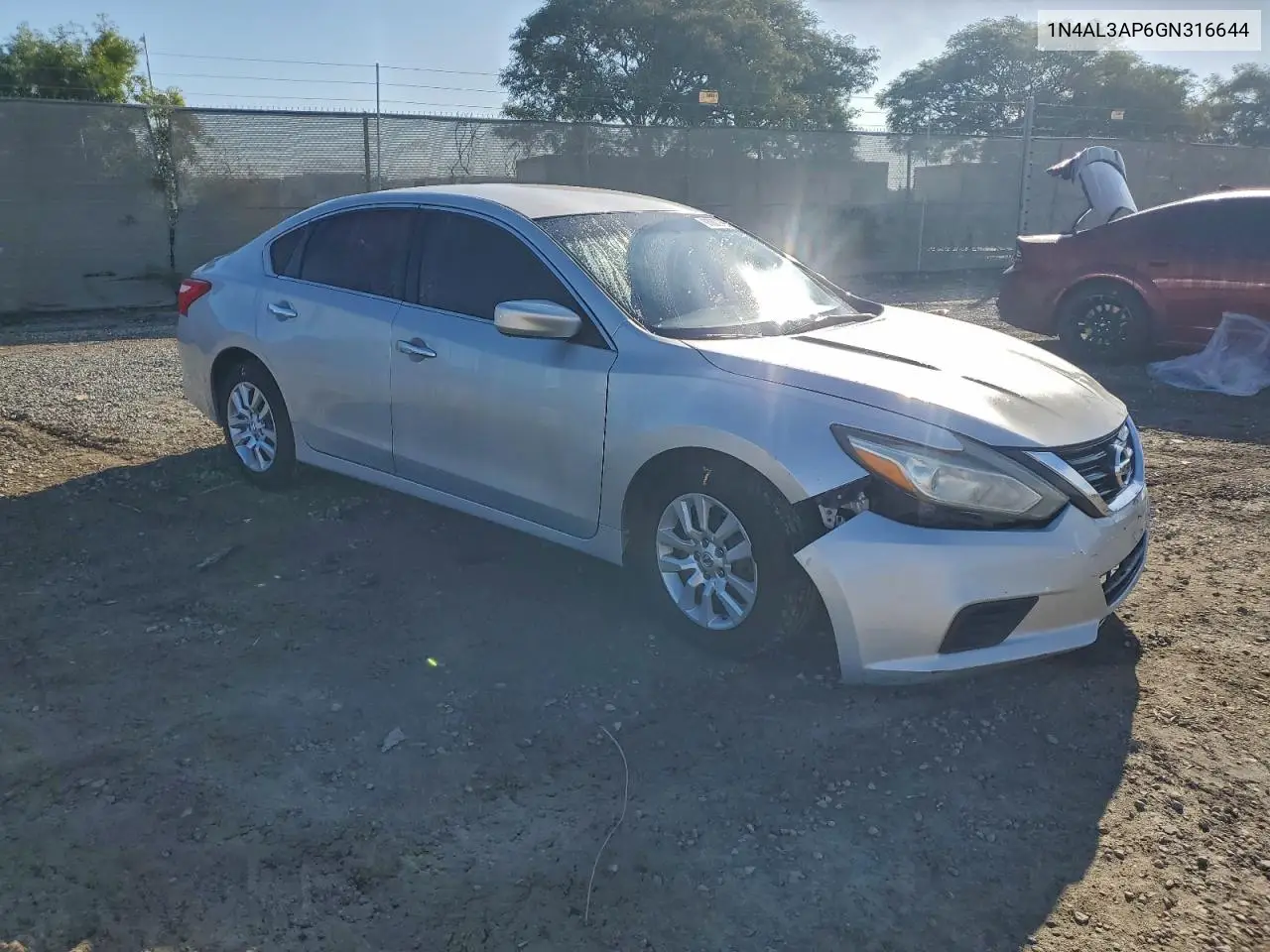 1N4AL3AP6GN316644 2016 Nissan Altima 2.5