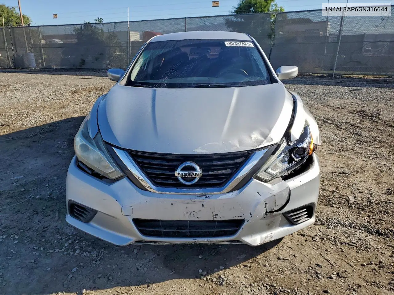 1N4AL3AP6GN316644 2016 Nissan Altima 2.5