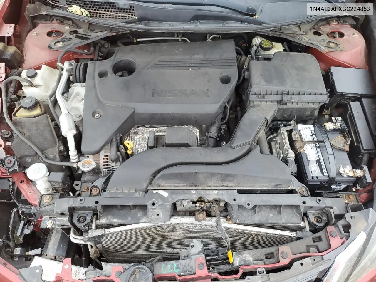 1N4AL3APXGC224853 2016 Nissan Altima 2.5