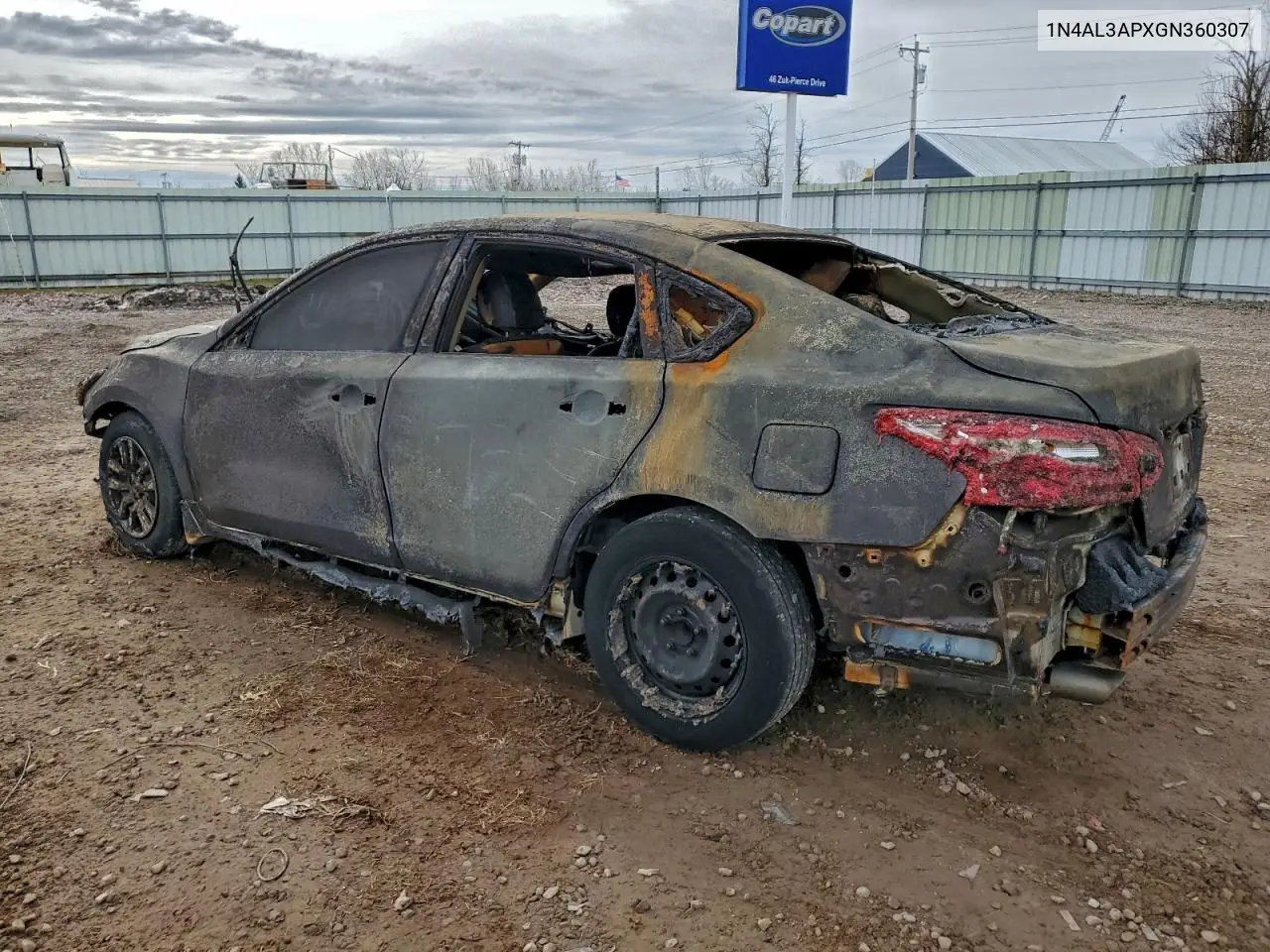1N4AL3APXGN360307 2016 Nissan Altima 2.5