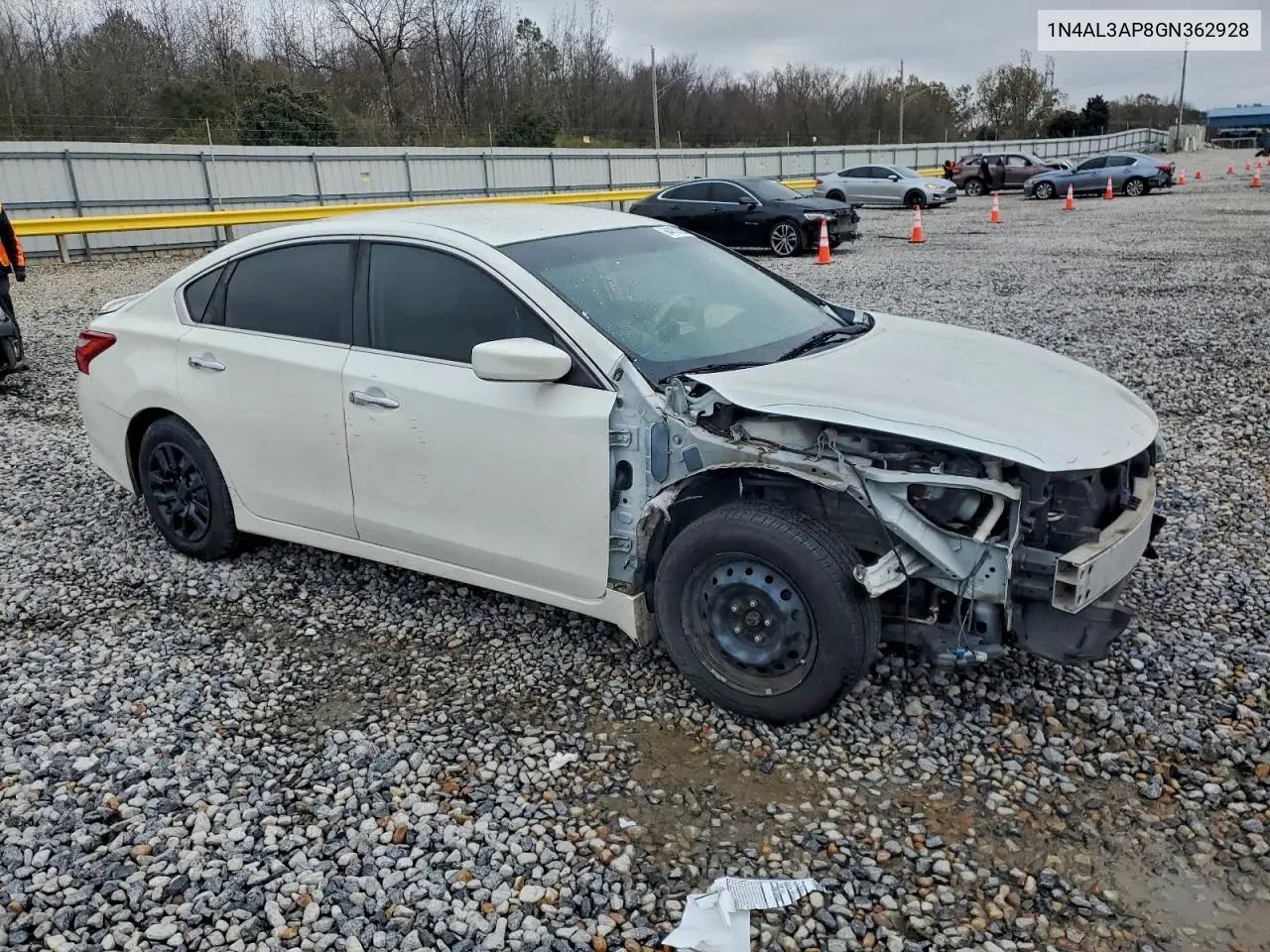 1N4AL3AP8GN362928 2016 Nissan Altima 2.5