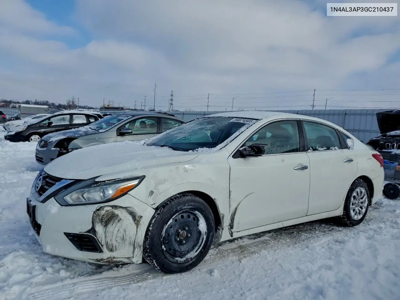 1N4AL3AP3GC210437 2016 Nissan Altima 2.5