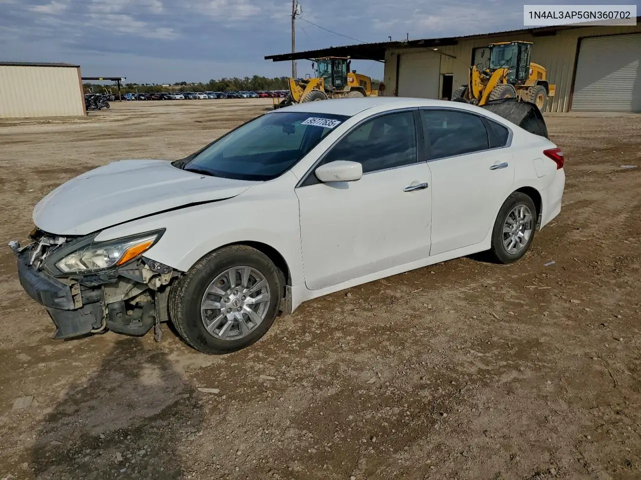 1N4AL3AP5GN360702 2016 Nissan Altima 2.5