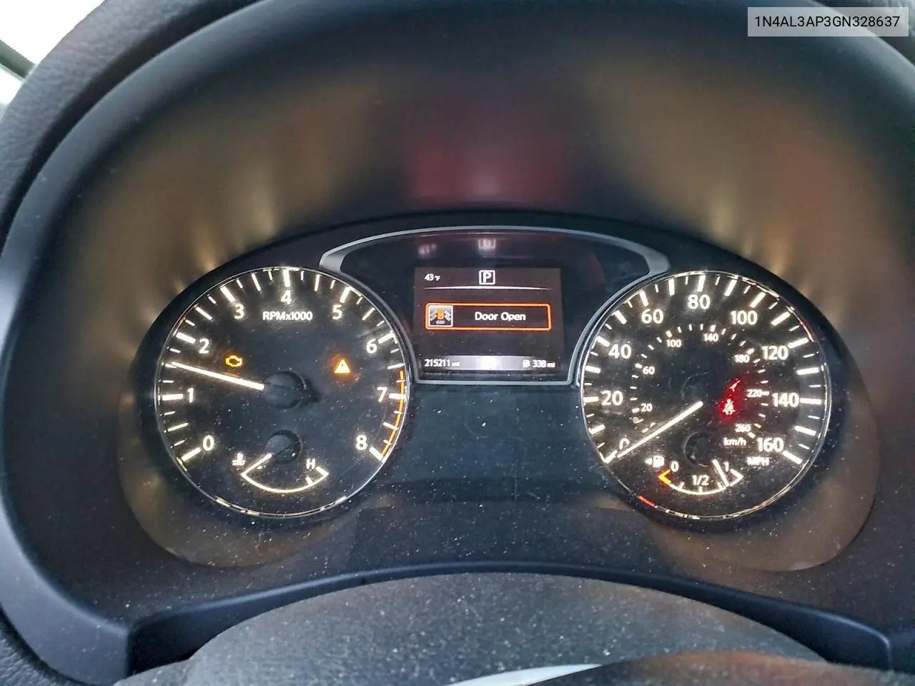 1N4AL3AP3GN328637 2016 Nissan Altima 2.5