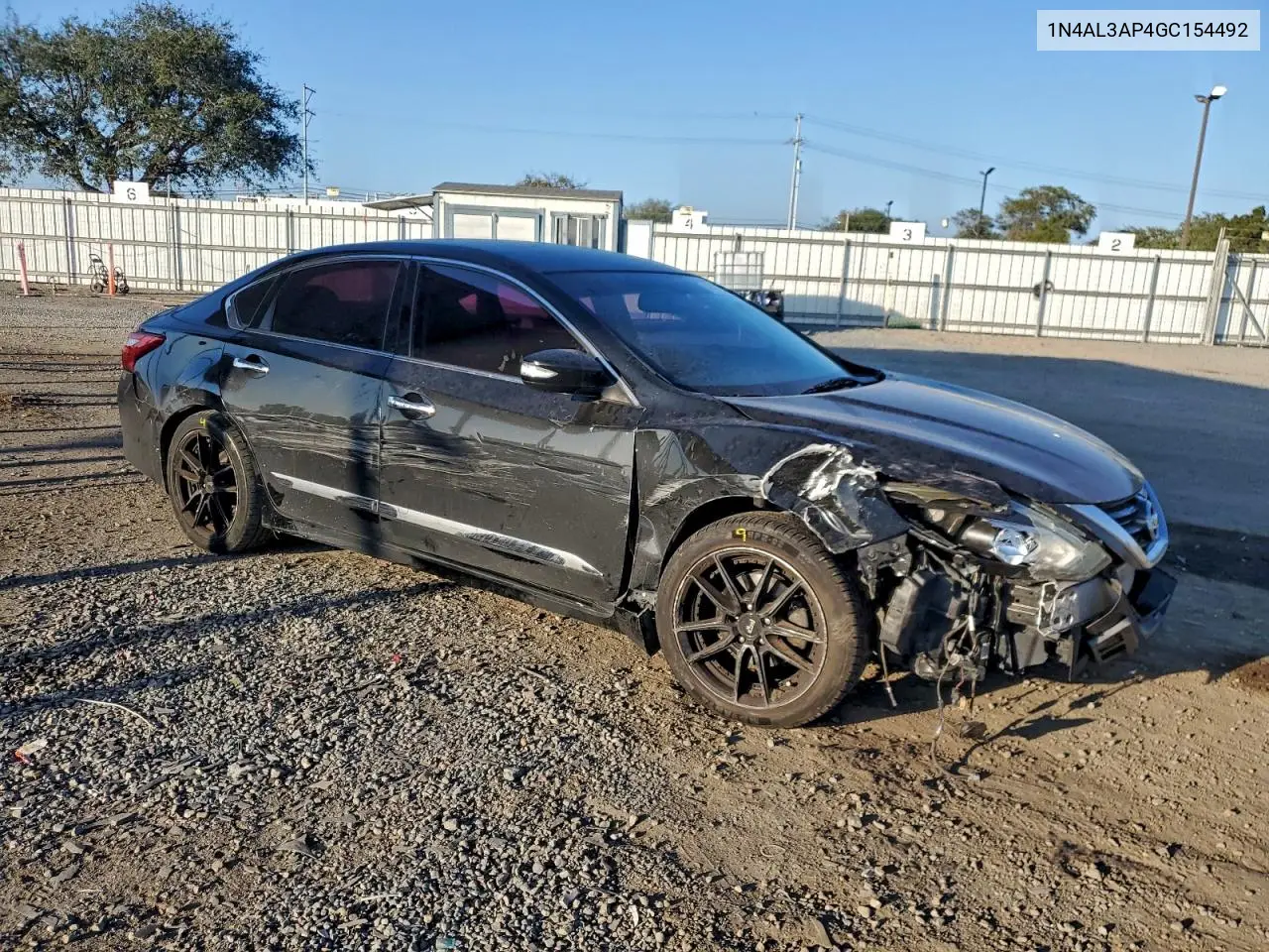 1N4AL3AP4GC154492 2016 Nissan Altima 2.5