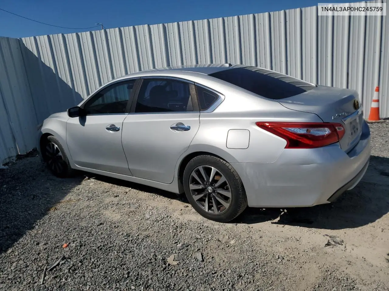 1N4AL3AP0HC245759 2017 Nissan Altima 2.5