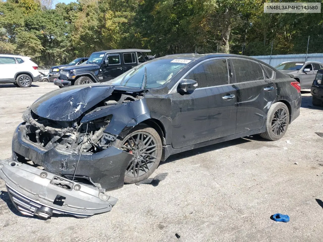 1N4BL3AP4HC143580 2017 Nissan Altima 3.5Sl