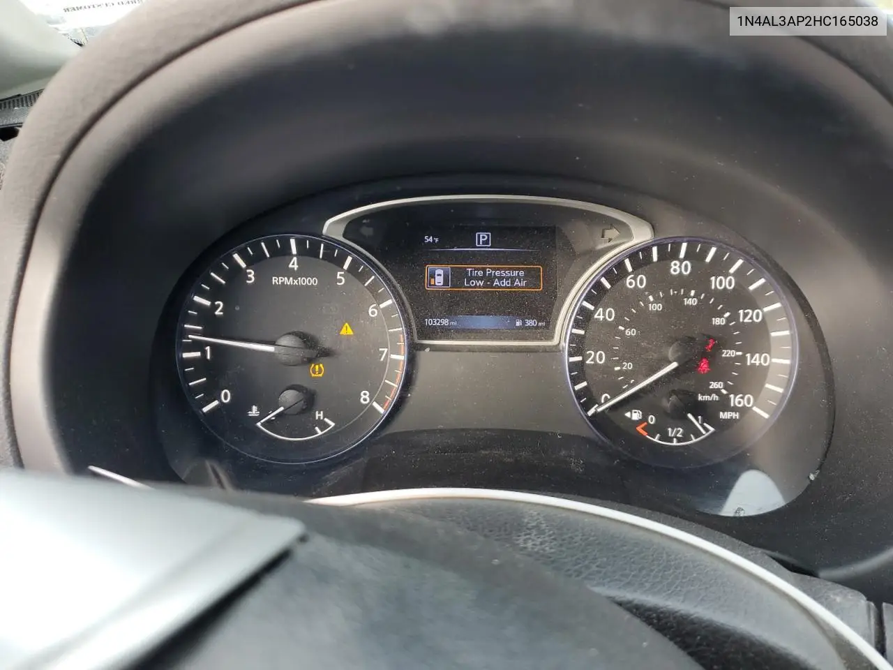 1N4AL3AP2HC165038 2017 Nissan Altima 2.5