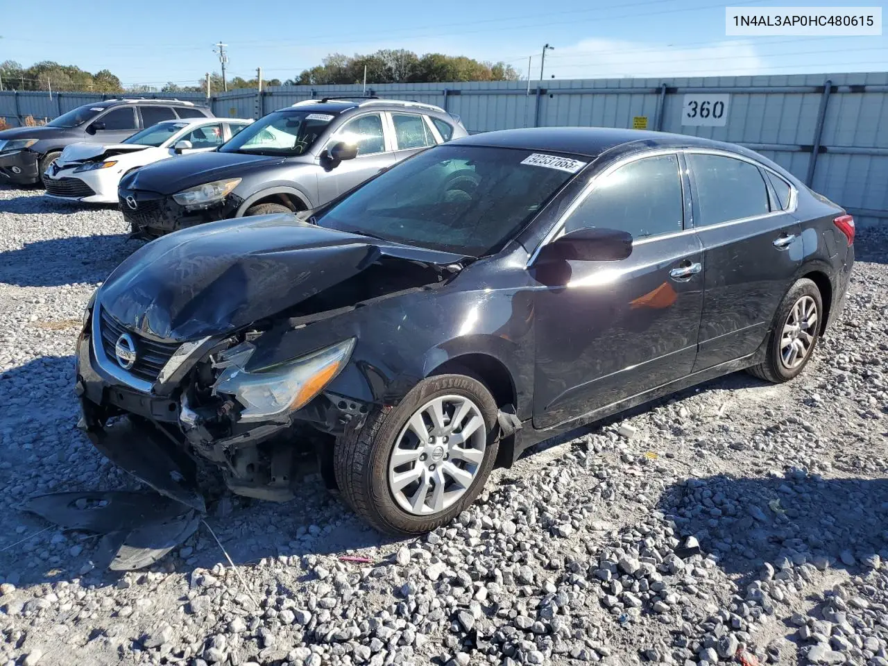 1N4AL3AP0HC480615 2017 Nissan Altima 2.5