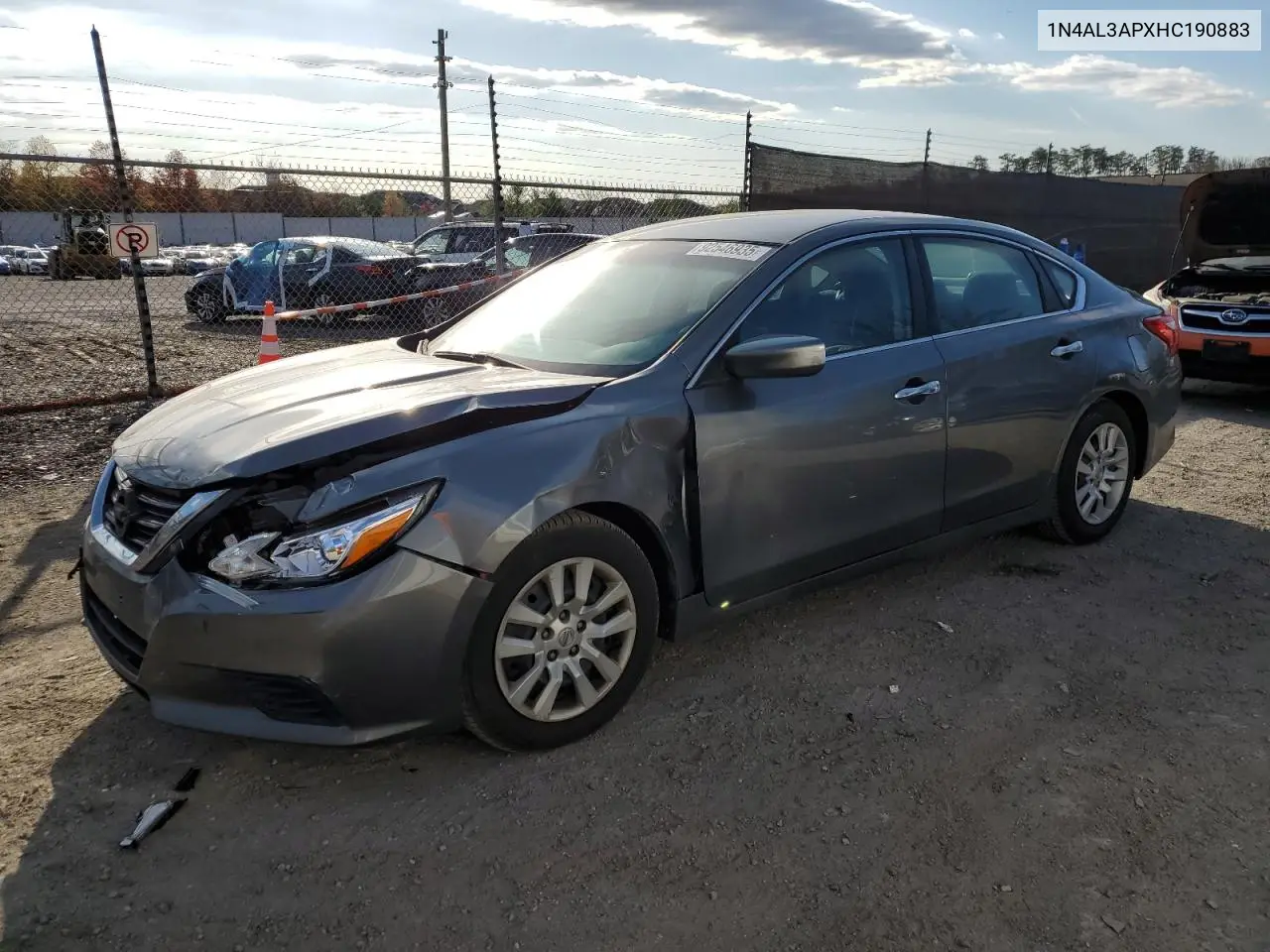 1N4AL3APXHC190883 2017 Nissan Altima 2.5