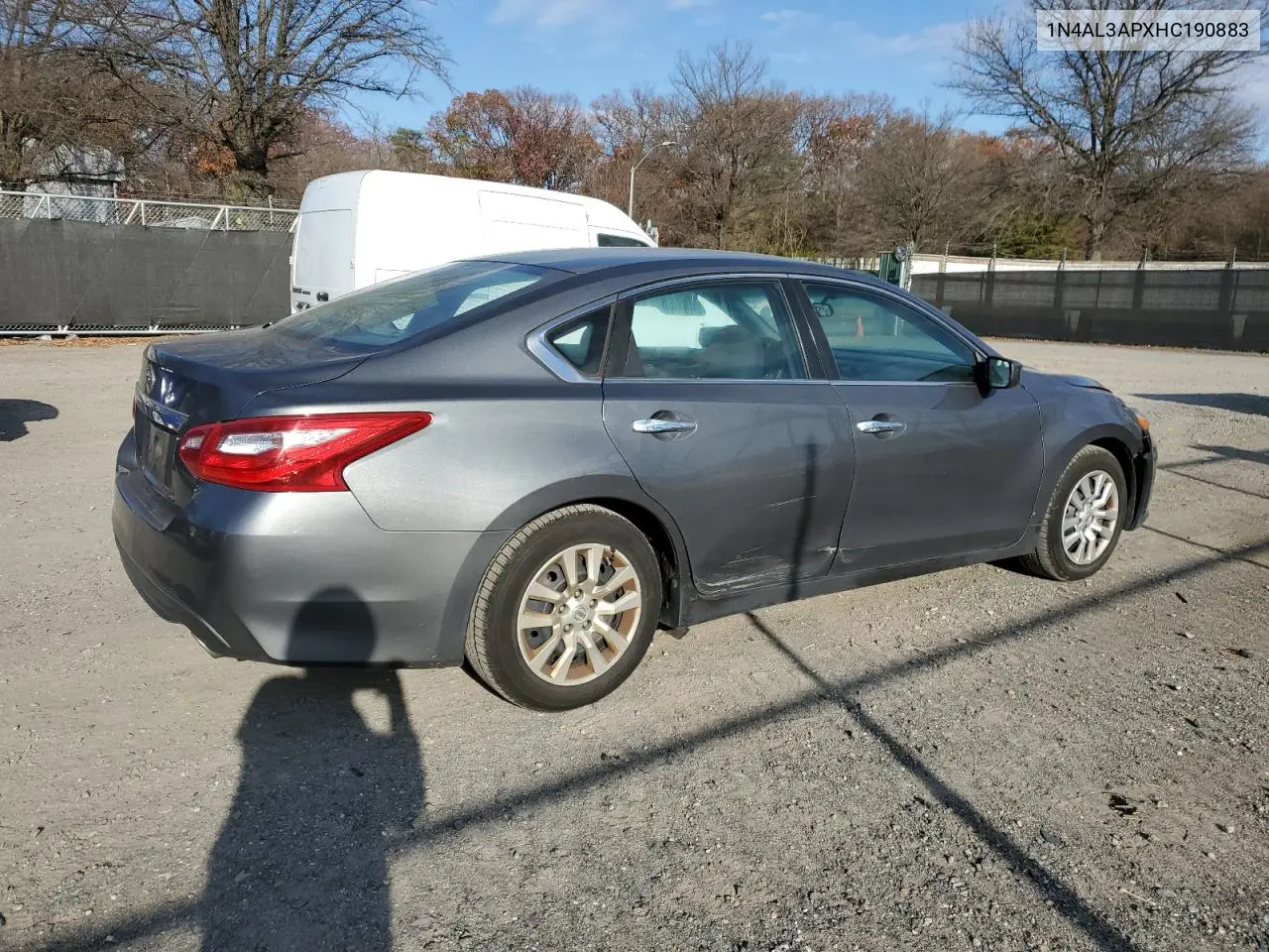 1N4AL3APXHC190883 2017 Nissan Altima 2.5