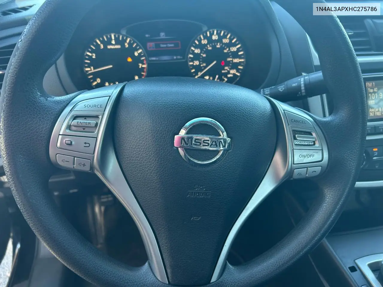 1N4AL3APXHC275786 2017 Nissan Altima 2.5