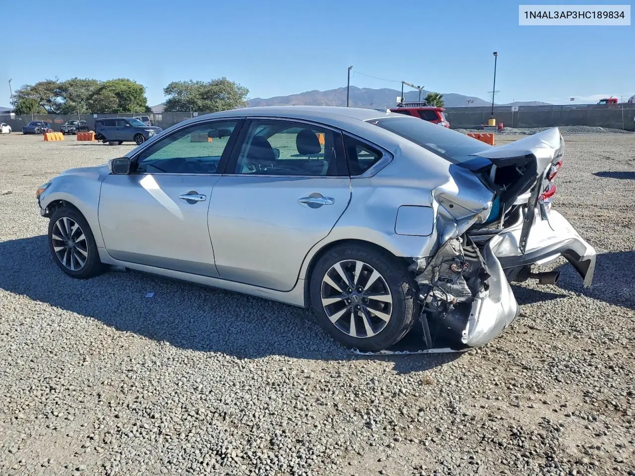 1N4AL3AP3HC189834 2017 Nissan Altima 2.5