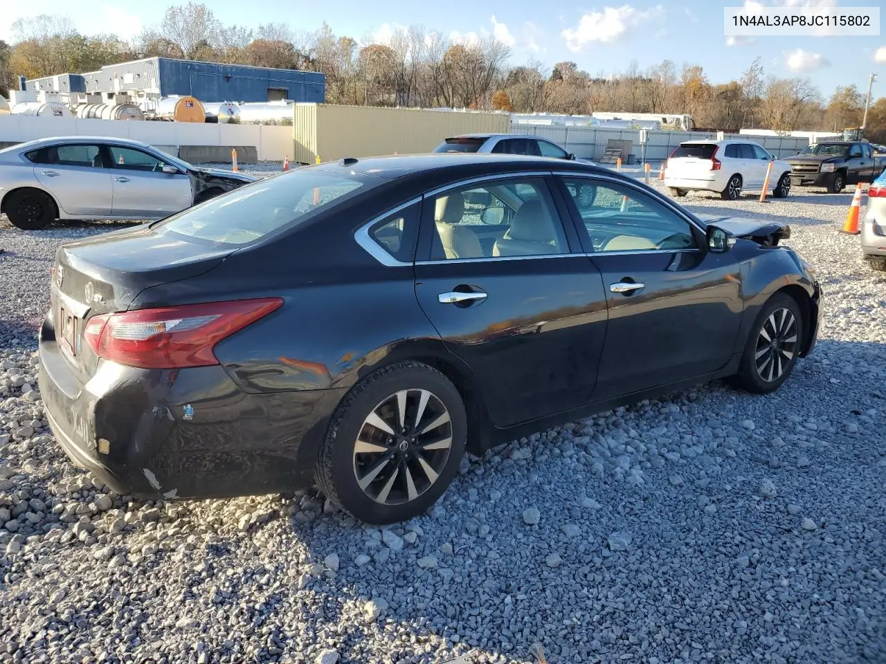 1N4AL3AP8JC115802 2018 Nissan Altima 2.5
