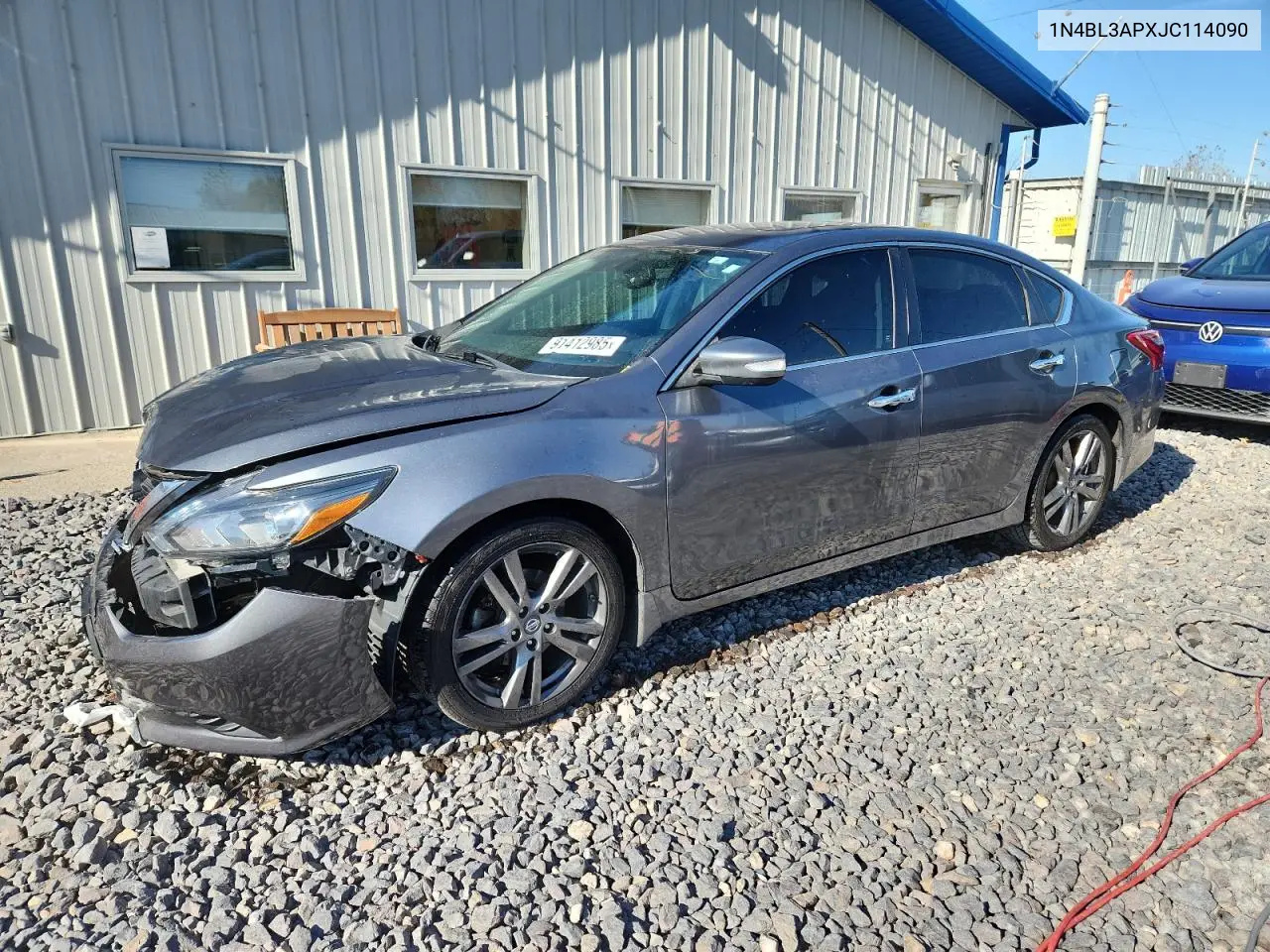 1N4BL3APXJC114090 2018 Nissan Altima 3.5Sl